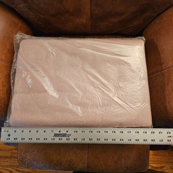 Vintage Consul 100% Wool Blanket, 80x90 Size, Beige, Original Packaging - Picture 11 of 14